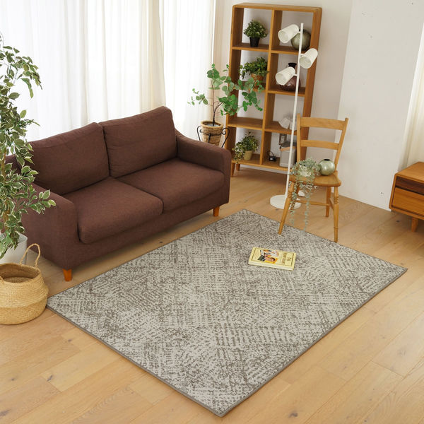 ウニコ SAMIRA(サミラ) ラグ テラコッタ 200×200 ウニコ SAMIRA(サミラ) ラグ テラコッタ 200×200