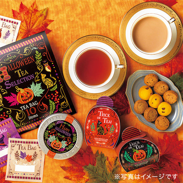 ルピシア Trick or Tea!（トリックオアティー） 紅茶ティーバッグ（猫） 1箱（5バッグ入） - アスクル