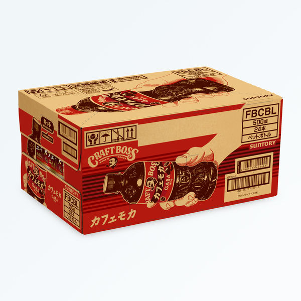 サントリー クラフトボス カフェモカ 500mlペットボトル×24本入