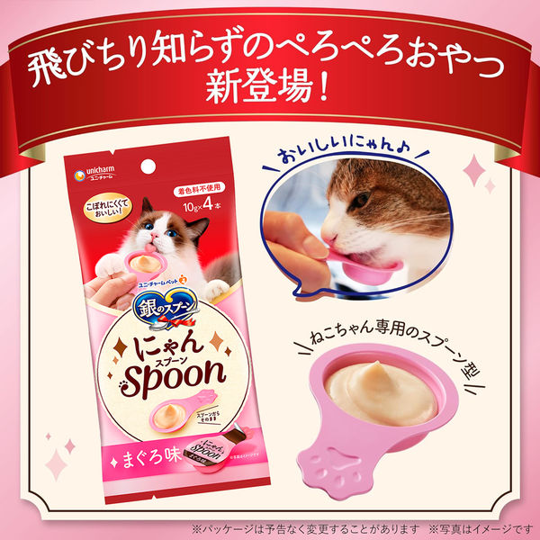 銀のスプーン にゃんSpoon 2種アソート（まぐろ＆かつお味）総合