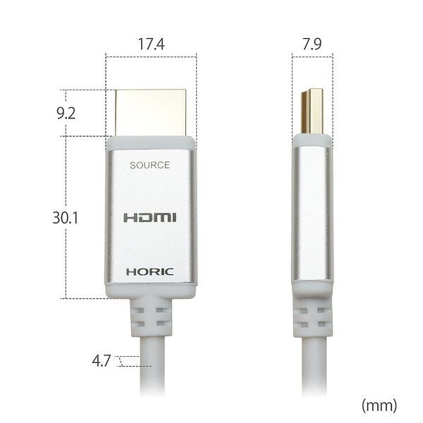 ホーリック 光ファイバー HDMIケーブル 20m 4K/60p対応モデル ホーリック 光ファイバー HDMIケーブル 20m 4K/60p対応モデル