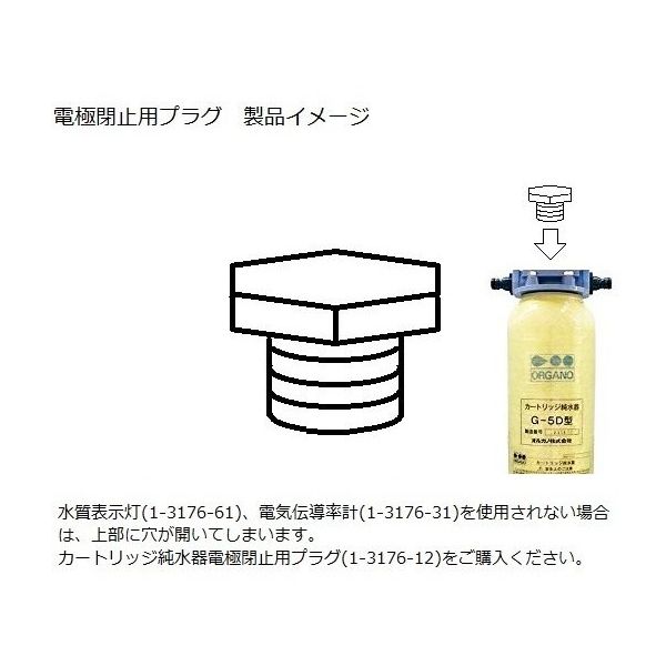オルガノ カートリッジ純水器 G20D形 標準セット(電気伝導率計 オルガノ カートリッジ純水器 G20D形 標準セット(電気伝導率計