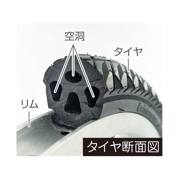 ミムゴ ノーパンク20インチ折り畳み自転車 MG-AP206NL 1台 67-0487-92（直送品）