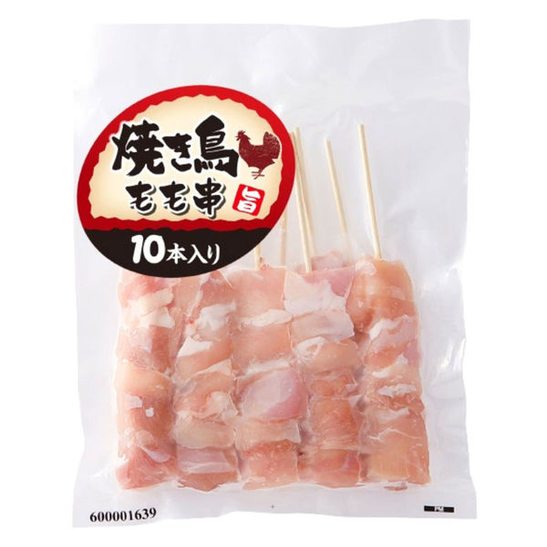 スターゼン 焼鳥もも串 300本 (未加熱) 522-3 1セット(10本入×30
