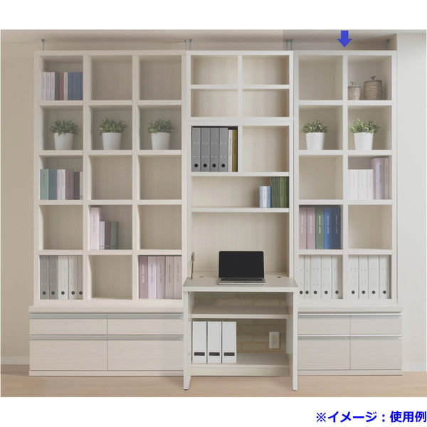 軒先渡し】フナモコ ニューラチス ハイタイプシェルフ 幅743×奥行297