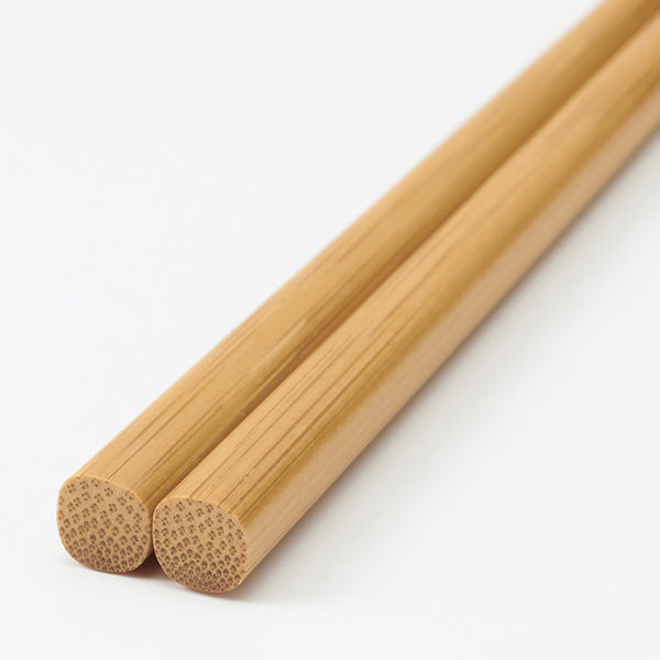 最新作，本物保証】 無塗装 子ども用竹のお箸15センチ 50膳