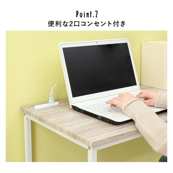軒先渡し】萩原 デスク 幅1000×奥行450×高さ720mm ブラウン LT 軒先渡し】萩原 デスク 幅1000×奥行450×高さ720mm ブラウン LT