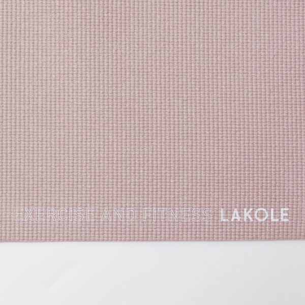 LAKOLE/ラコレ】 折りたたみヨガマット ピンクグレー - アスクル