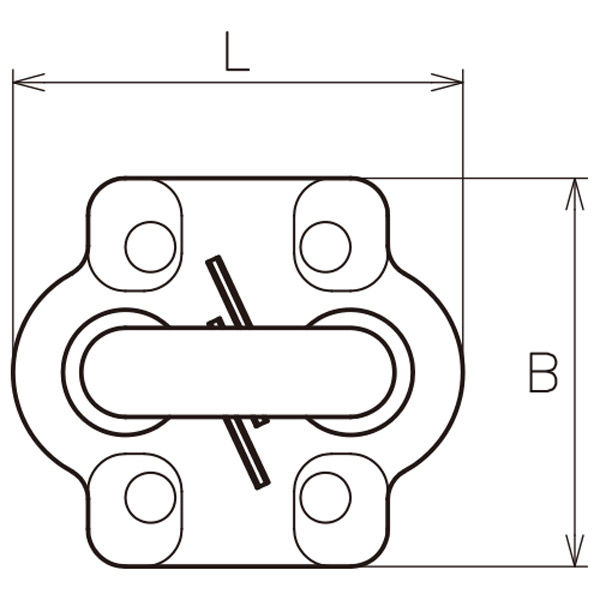 浅野金属工業 ワイヤークリップSUS304 AK15901 1個（直送品） - アスクル