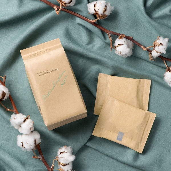 アスクル限定】エリス オーガニックコットン 羽つき 27cm 特に多い昼用