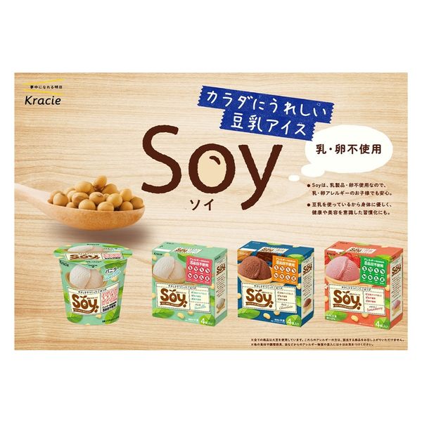 アイス] クラシエ Soy バニラ 105ml×36個 4901551416172 1セット(36個