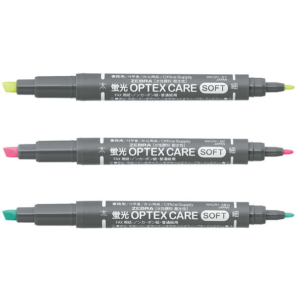 ゼブラ オプテックスケア ソフトピンク WKCR1-SP 1セット(1本×10