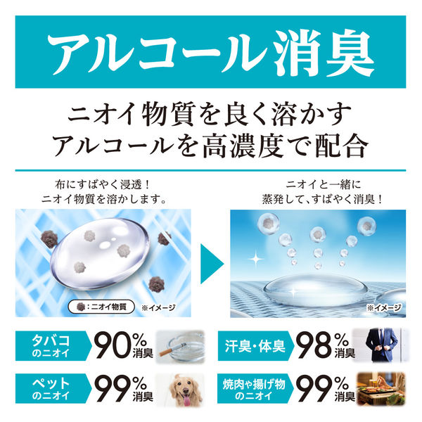 数量限定】ノンスメル清水香 衣類・布製品・空間用スプレー