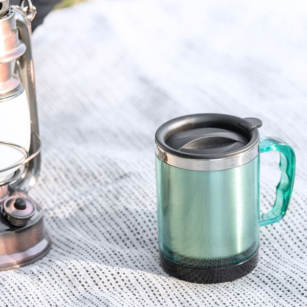 武田コーポレーション ステンレスマグカップ350ml GRN SMUC-350GRN 1箱