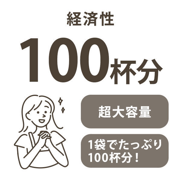 超大容量】みんなで楽しむミルクココア 1kg 1セット（300杯：100杯×3袋） オリジナル - アスクル