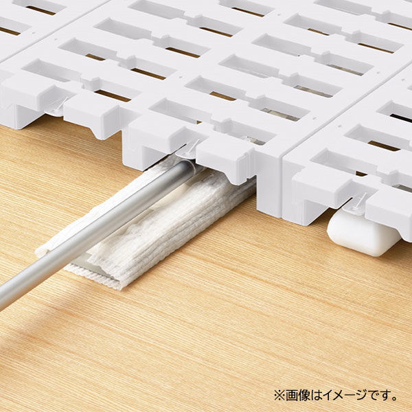 ベストコ すのこ 連結 プラスチック ハーフ アイボリー 37.5