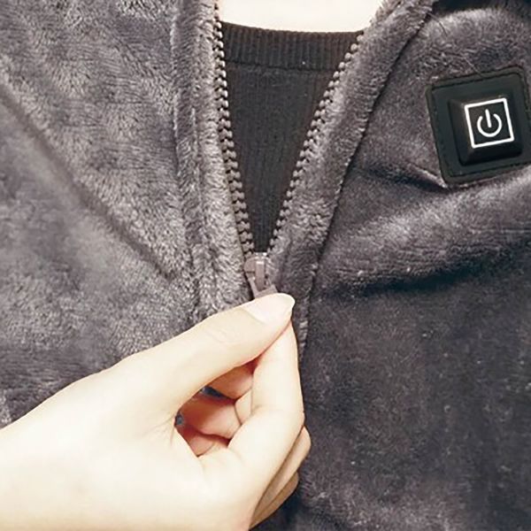 ハック USB給電式フランネル電気毛布 HAC4392A 1枚(直送品) ハック USB給電式フランネル電気毛布 HAC4392A 1枚(直送品)