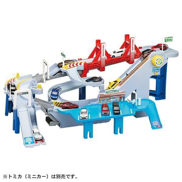 ☆未使用品☆ トミカ コースがのび〜る！2WAYにぎやか高速どうろ コースがのび～る！2WAYにぎやか高速どうろ | 玩具卸売 カワダ