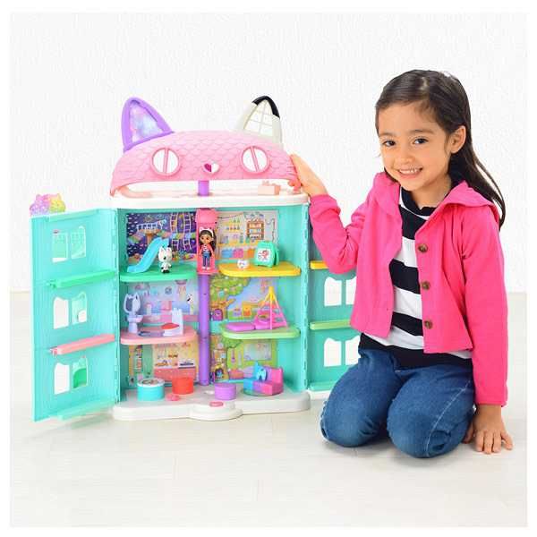 【新品】ギャビーのドールハウス大きなネコちゃんハウス 特典ギャビーの大きなネコちゃんハウスゲーム付き】ギャビーの