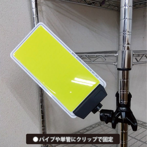 アイガーツール 極薄クリップパネルライト 電球色 3000lm