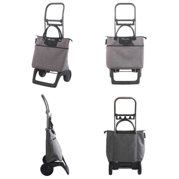 ロルサー ショッピングカート 21L(最大32L) ツイード グレー