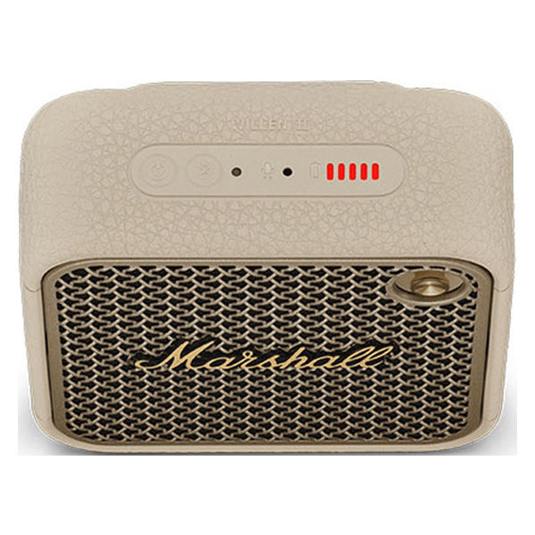 Marshall ワイヤレスポータブル防水スピーカー/クリーム WILLEN2 Marshall ワイヤレスポータブル防水スピーカー/クリーム WILLEN2