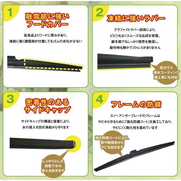 ザックジャパンカンパニー リヤ用スノーワイパー250mm R25W