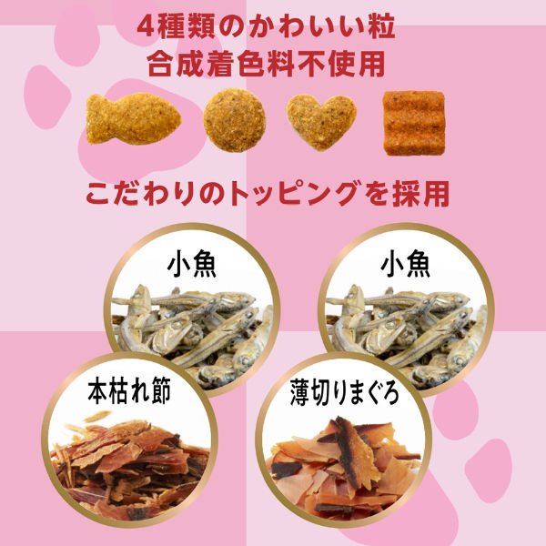 懐石 2つのごほうび 小魚添えペア 国産 650g（65g×10袋）1個