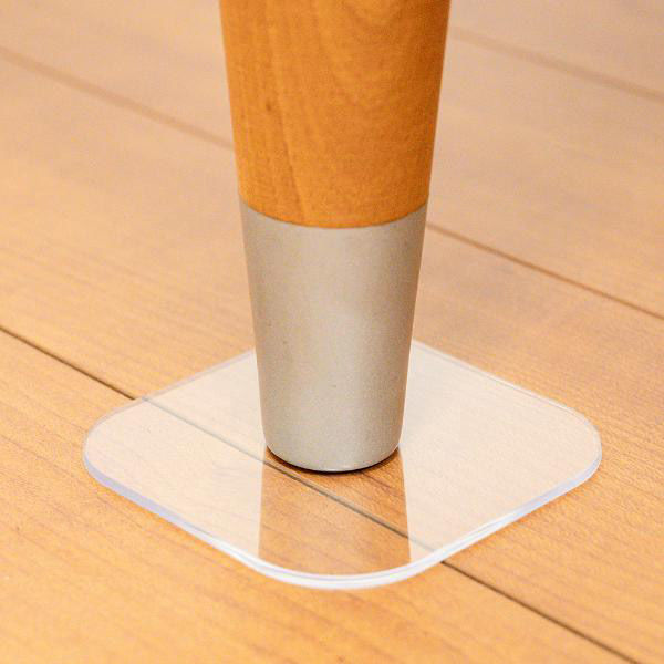 登喜和工業 キズ防止マット ポリカマット 13cm ミニ クリア KBPM130