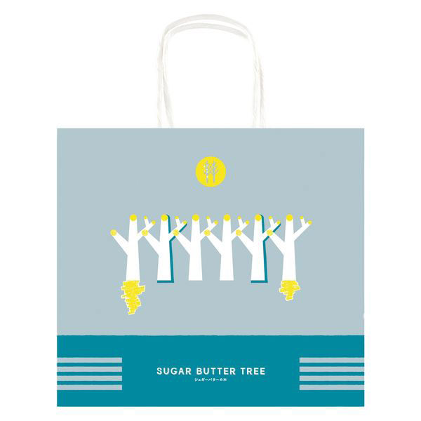 シュガーバターの木＞ シュガーバターサンドの木 28個入 1箱 紙袋付き