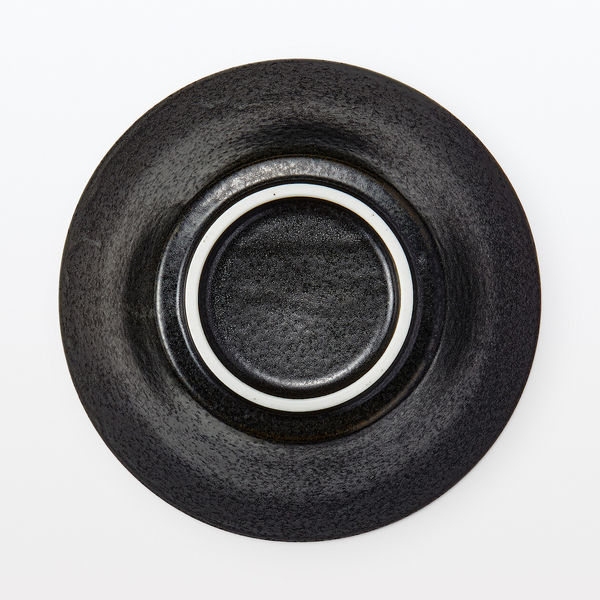 無印良品 美濃焼 麺鉢 黒釉 約直径18.8cm 良品計画 - アスクル