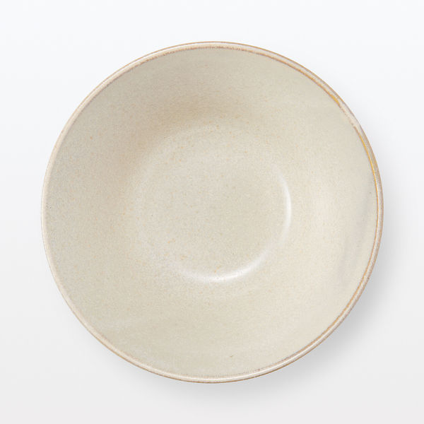 無印良品 美濃焼 麺鉢 白釉 約直径18.8cm 1セット（1個×5） 良品計画