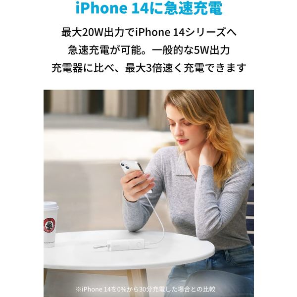 Anker 511 PowerBank（PowerCoreFusion5000） - アスクル