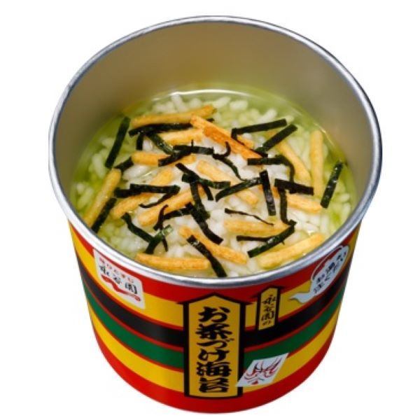NAGATANIEN お茶漬け海苔カップライス 1オンス - Yami