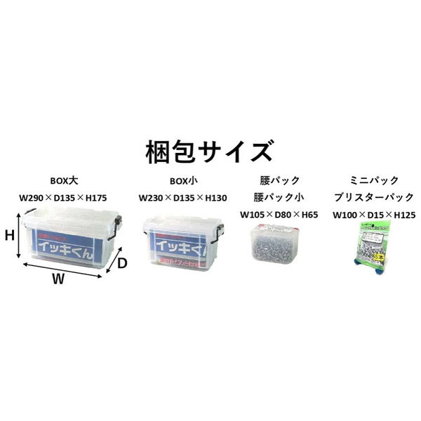 コクサイ 鉄鋼ドリルビス Rイッキくん 細目 座付 BOX小 4×16mm