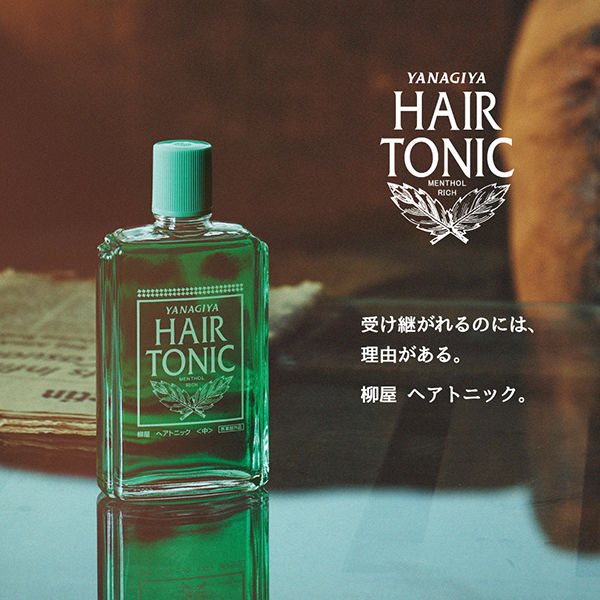 柳屋本店 柳屋 ヘアトニック <中> 153845 1ケース(240ML×18個)（直送品） - アスクル