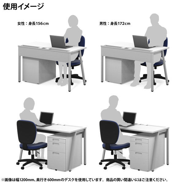 組立設置込】 コクヨ リーンデスク 平机 幅1400×奥行600×高さ720mm 脚