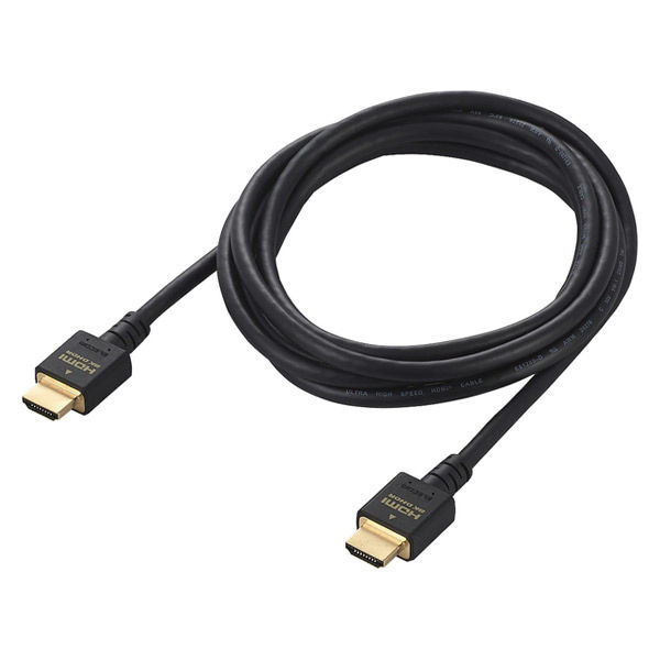 HDMIケーブル 2m HDMI[オス]-HDMI[オス] 8K対応/HDMI2.1/ブラック/DH