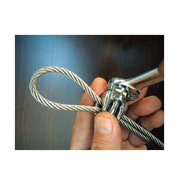 Amazon.co.jp: 50個 3.0mm 8フォント スチールワイヤーロープ