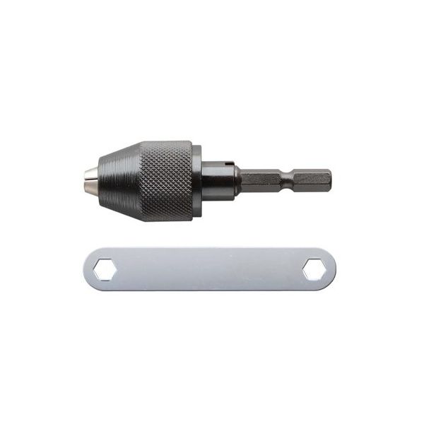エスコ 6.5mm ドリルチャック(キーレス/六角軸) EA801-17 1