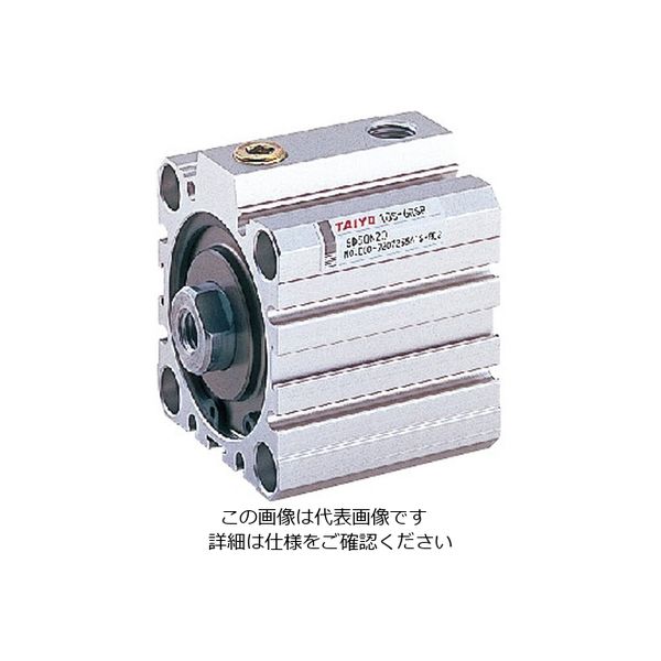 TAIYO 薄形空気圧シリンダ 10Sー6SD25N25 1個（直送品）