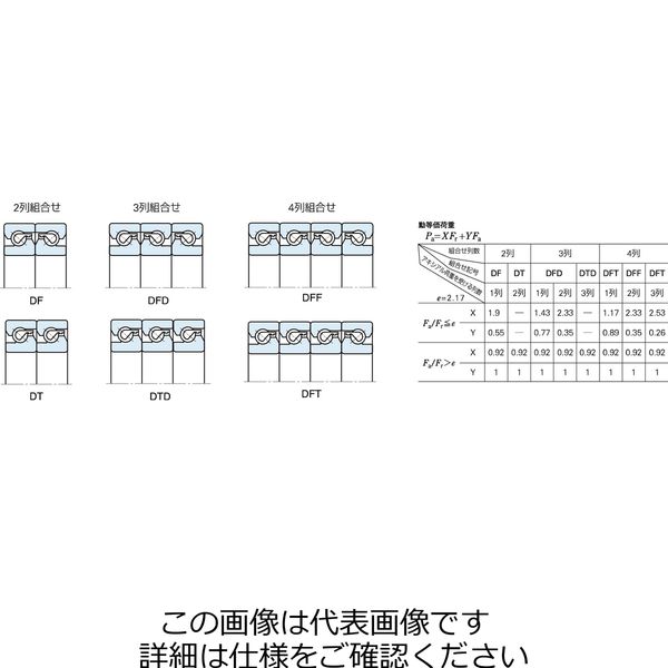 日本精工 ボールねじサポート用スラストアンギュラ玉軸受 日本精工 ボールねじサポート用スラストアンギュラ玉軸受
