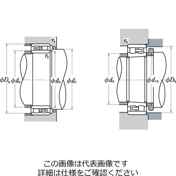 日本精工 複列円筒ころ軸受 NN3014TBKRCC0P5 1個（直送品） - アスクル