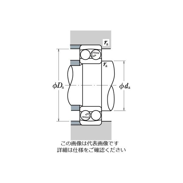 日本精工 自動調心玉軸受 1319 1個（直送品） - アスクル