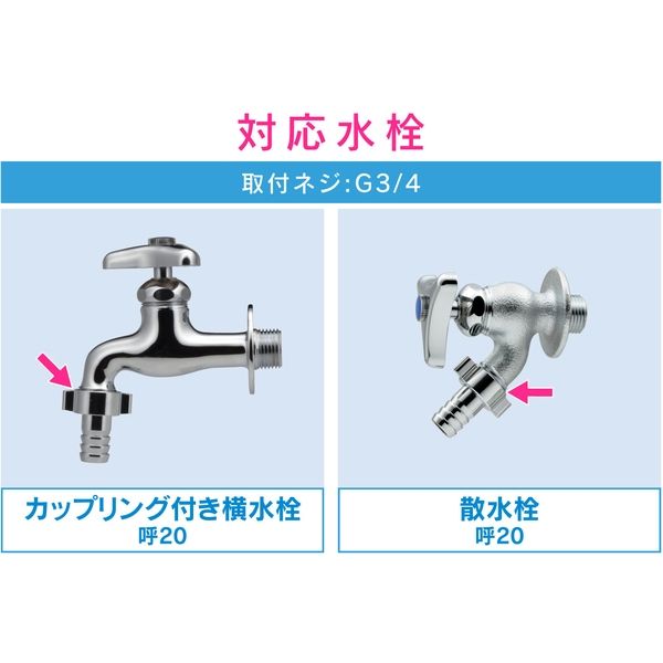 カクダイ GA-HK018 ホースカラン先 タケノコ 1個（直送品） - アスクル