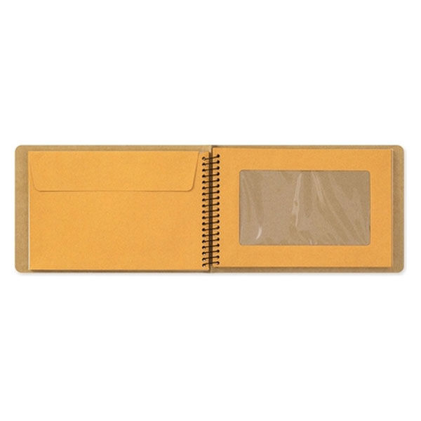 TRC スパイラルリングノート B6 窓付封筒 15252006 1セット（2冊