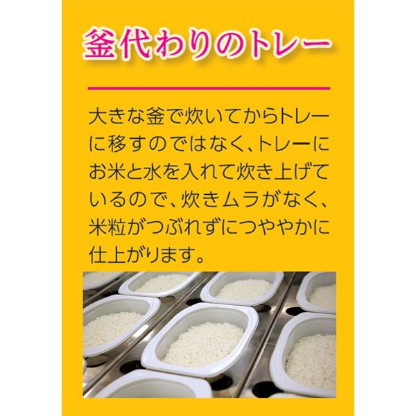 テーブルマーク ふっくらつや炊き 180g 1セット（40食：10食入×4個