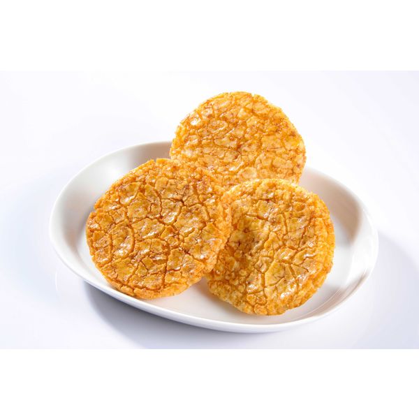 金吾堂製菓 ほろほろ焼甘口醤油だれ 7枚入り 1セット（3袋