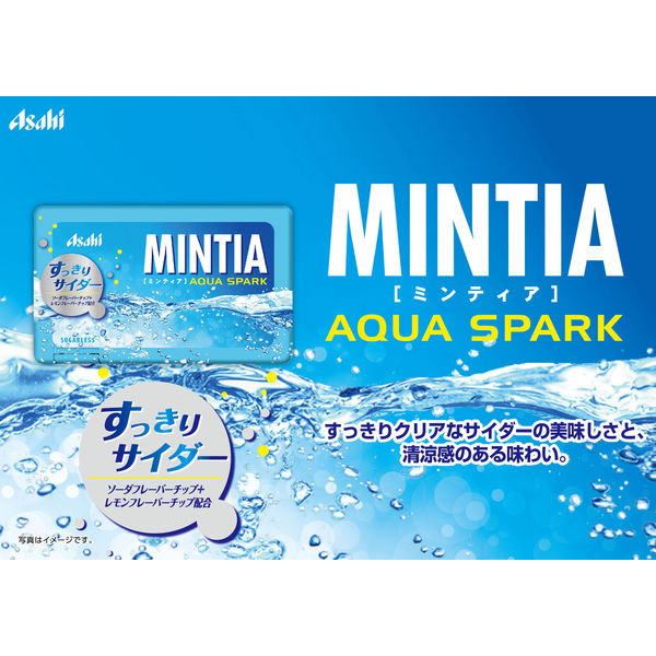 公式通販サイトセール MINTIA(ミンティア) アクアスパーク アサヒグループ食品 10個 スイーツ・ガム