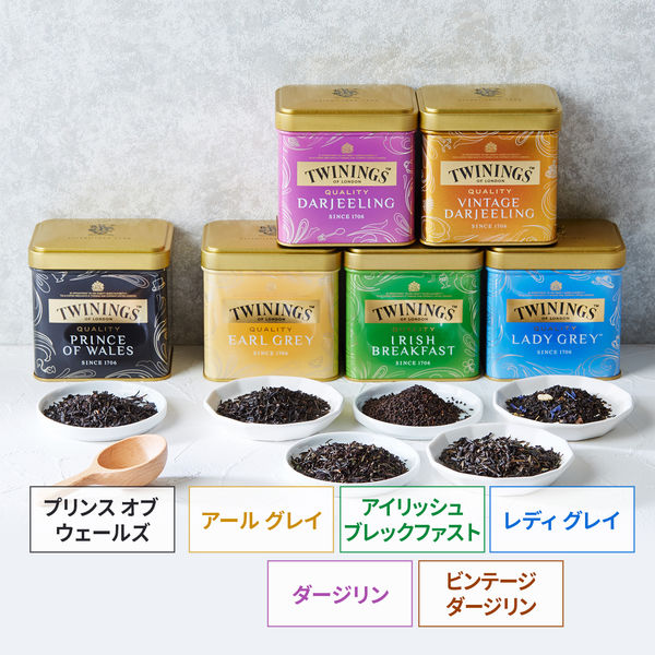 片岡物産 トワイニング クオリティ ビンテージ・ダージリン 1缶（100g 